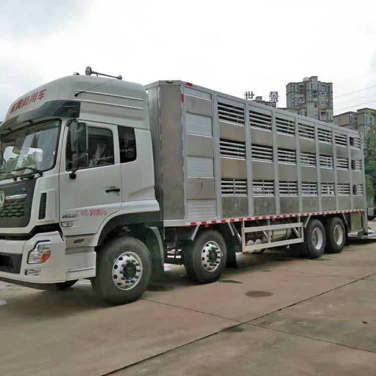 东风9.6米铝合金运猪车 打造猪崽运输新标杆，国六恒温科技护航